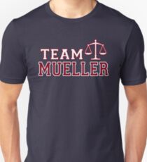 Team Mueller - Justice Scales Unisex T-Shirt