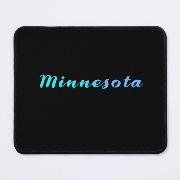 Item preview, Minnesota Blue Gradient Writing designed and sold by Zandrasart.