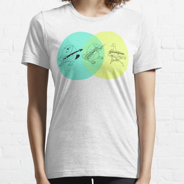 Keytar Platypus Venn Diagram 2 Essential T-Shirt