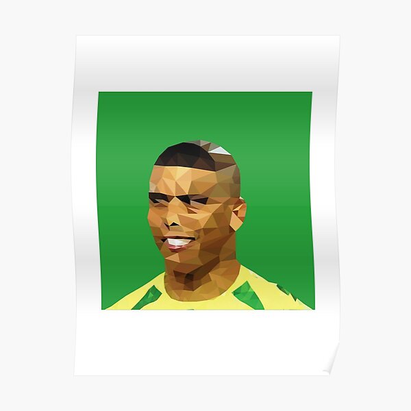 ICON RONALDO NAZARIO CANVAS ART FREE FRAME