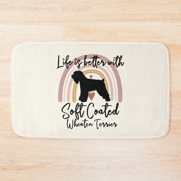 Item preview, Soft Coated Wheaten Terrier Dog Rainbow Aesthetic Boho designed and sold by rafaeltto.