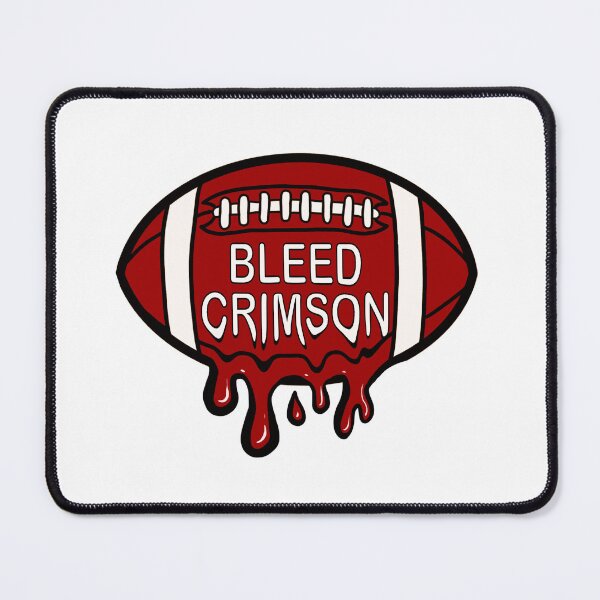 Item preview, Melting crimson football designed and sold by emroccs.