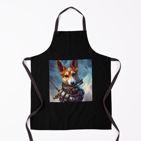 Item preview, AI Generated Art, War Corgi designed and sold by RabbitHoleMI.