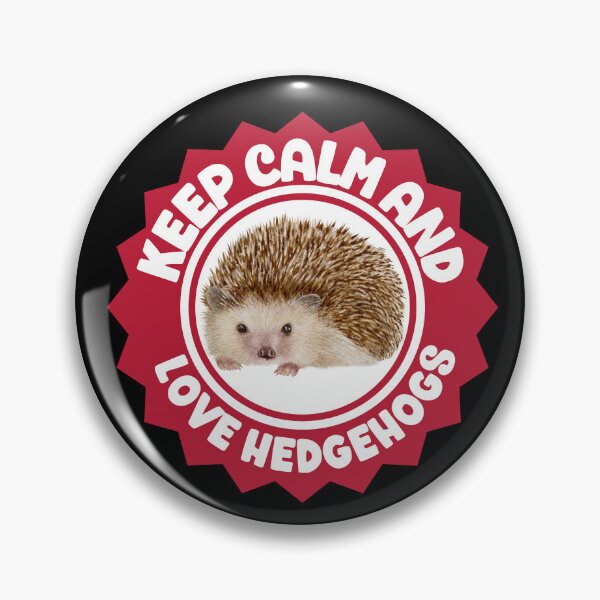 Artikelvorschau, Bleib ruhig und liebe Igel entworfen und verkauft von TheAnimalZ00.