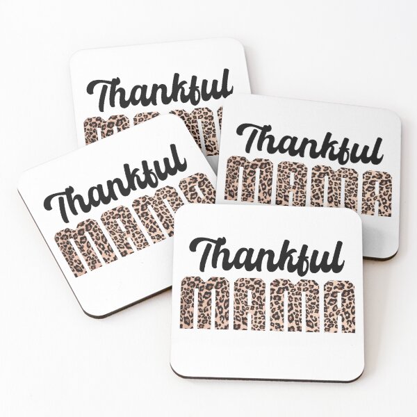 Item preview, Thankful Mom | Thanksgiving leopard print designed and sold by antonberson.