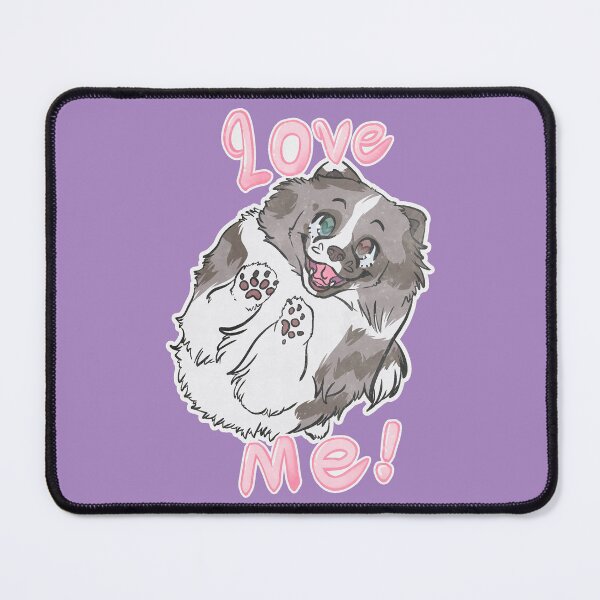 Item preview, Love Me! (Lilac Merle Pomeranian) designed and sold by Sparklepupfaeri.