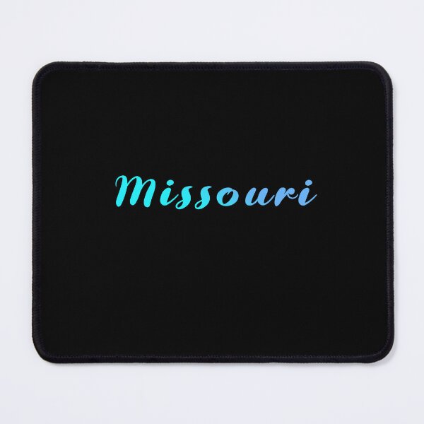 Item preview, Missouri Blue Gradient Writing designed and sold by Zandrasart.