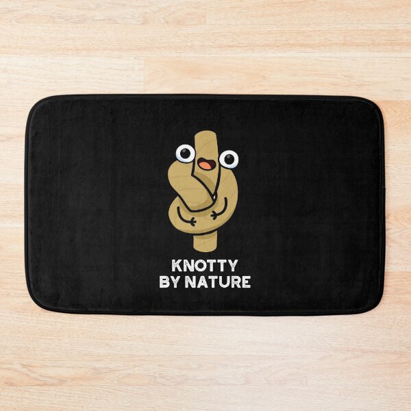 Item preview, Knotty By Nature Funny Rope Puns (Dark BG) designed and sold by punnybone.