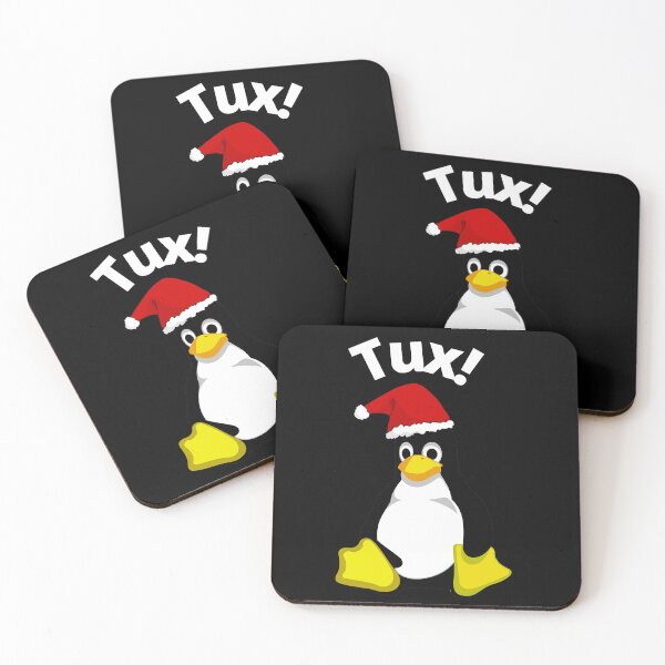 Item preview, Merry Christmas Tux Penguin Computer Cute designed and sold by Draculaura2009.