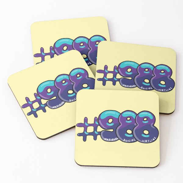 Item preview, National Suicide Hotline designed and sold by Birdies-Art.