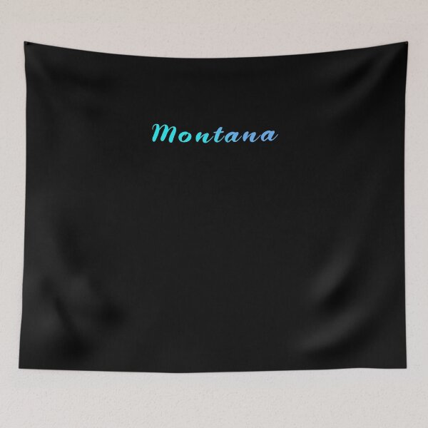 Item preview, Montana Blue Gradient Writing designed and sold by Zandrasart.