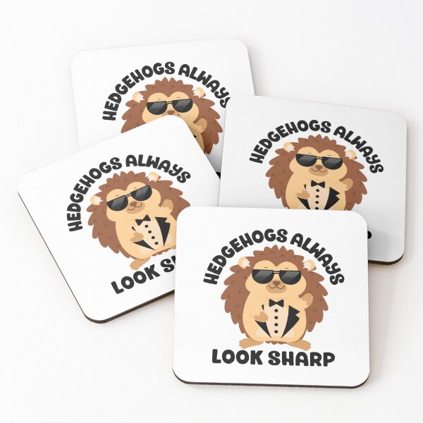 Item preview, Hedgehogs Always Look Sharp designed and sold by TheAnimalZ00.