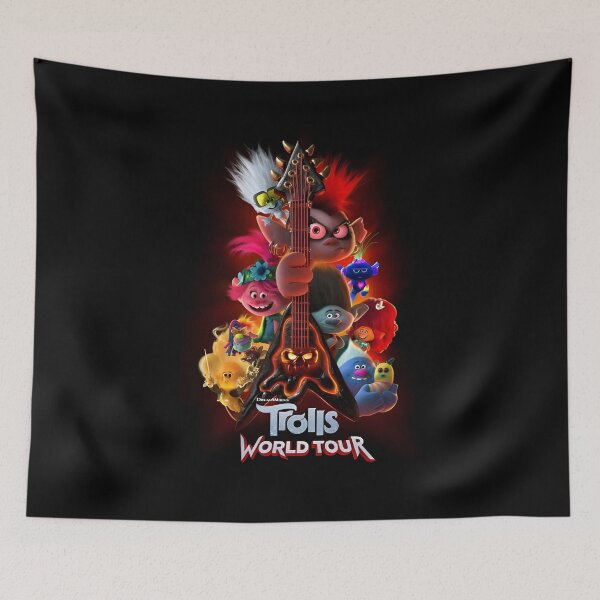 Item preview, Trolls world tour poster designed and sold by CentaMoller.