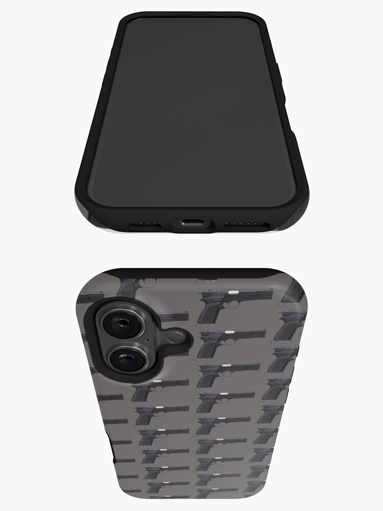 Imagen 3 de 4, Funda de iPhone con la obra Browning Hi-Power Firearm Pistola semiautomática calibre 9 mm, diseñada y vendida por RENAGADE4LYF.