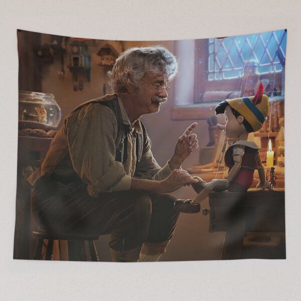 Item preview, Pinocchio Live Action Poster designed and sold by CarolRogan.