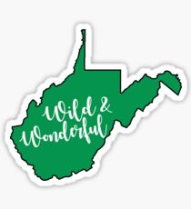 Wild & Wonderful WV Sticker