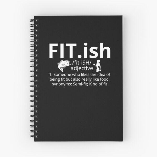 Item preview, Fit.ish Adjective T-Shirt designed and sold by 5ftshirt.