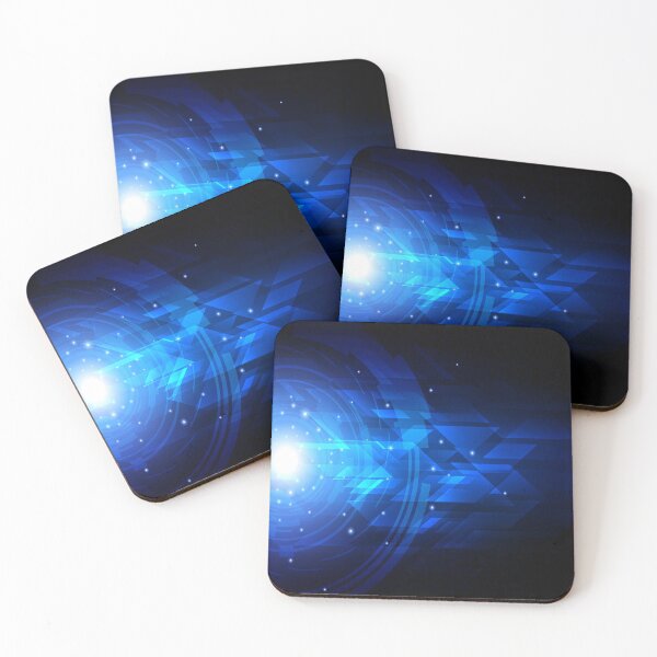 Item preview, Science and technology blue light effect designed and sold by MYKELBRYAN.
