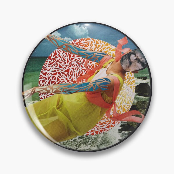 Item preview, Surreal handmade collage "Palomino Girl" designed and sold by Everna-more.