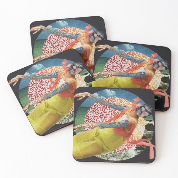Item preview, Surreal handmade collage "Palomino Girl" designed and sold by Everna-more.