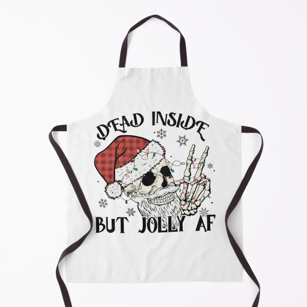 Item preview, dead inside but jolly af christmas skeleton designed and sold by hieuvustore.
