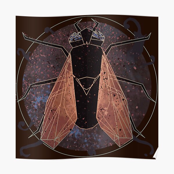 Leprous' fly - Geometric Poster