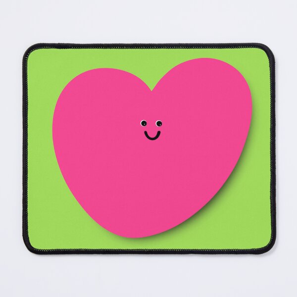 Item preview, Be Still My Beating Heart - Pink and Lime Green designed and sold by Lisa Barry.