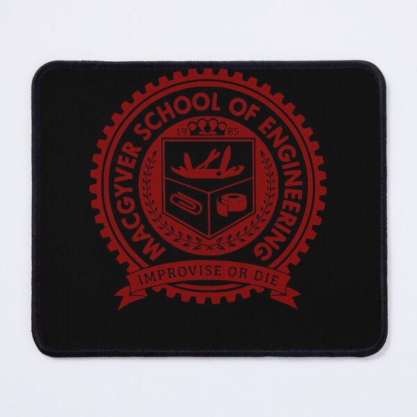 Item preview, MacGyver School of Engineering logo vintage designed and sold by MYKELBRYAN.