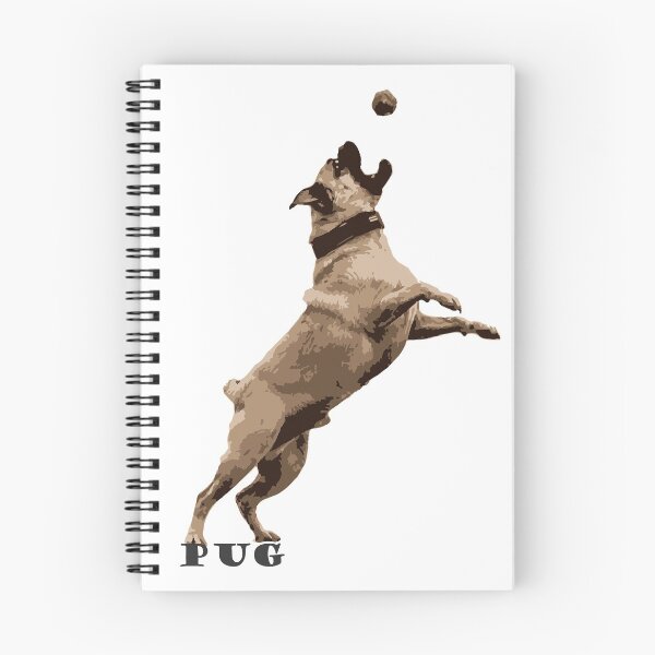 Item preview, PUG Dog in Action: Colour Logo designed and sold by Alius Imago.