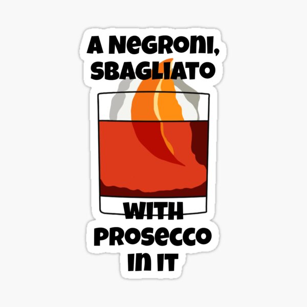 Item preview, Emma D'arcy - Negroni Sbagliato with Prosecco in it designed and sold by yoonminkook.