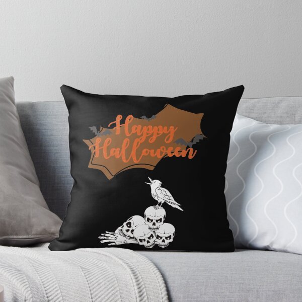 Item preview, Funky Happy Halloween Spooky Skeleton head designed and sold by SYA-Design.