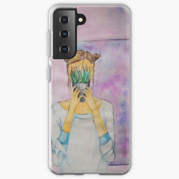 Succulent galaxy Samsung Galaxy Soft Case