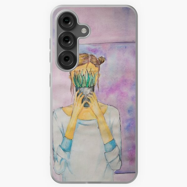 Succulent galaxy Samsung Galaxy Soft Case