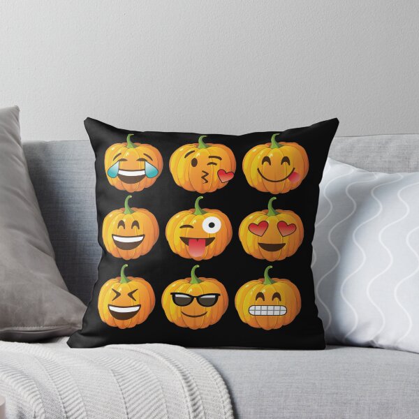Item preview, Pumpkin Face Emojis Halloween Party Thanksgiving Gift designed and sold by themelonink.