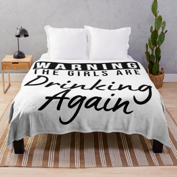 Item preview, Girls Night Out Drinking. Funny Drinking Saying. Warning The Girls Are Out Drinking. Matching Friends. designed and sold by That Cheeky Tee.