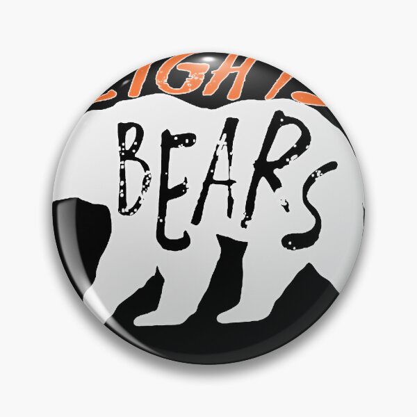 Item preview, Arlington Heights Bears Football Team Touchdown Retro Endzone Classic Bear Blue  designed and sold by rosemarpkins.