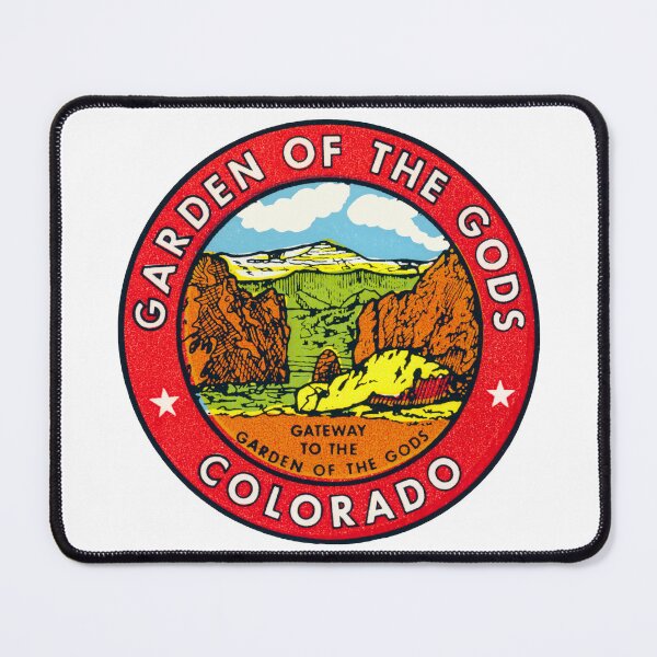 Item preview, 1950 Garden of the Gods Colorado designed and sold by historicimage.