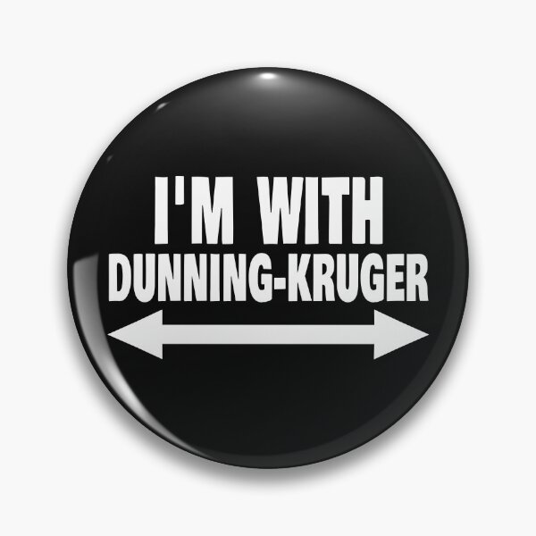 Item preview, I'm with Dunning-Kruger designed and sold by jdtees.