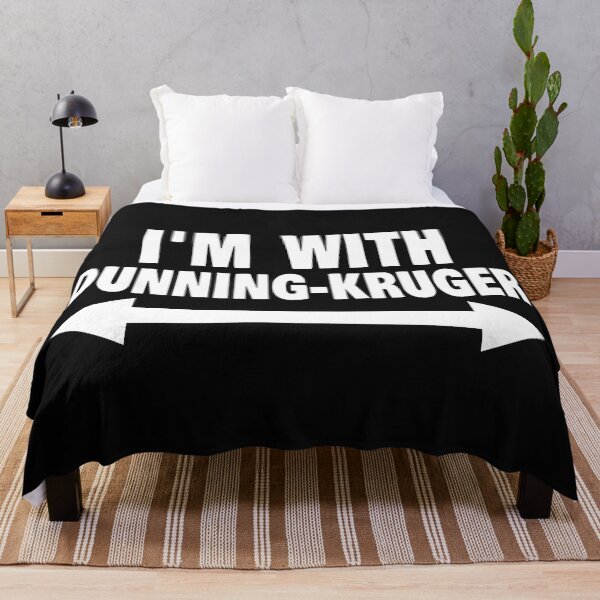 Item preview, I'm with Dunning-Kruger designed and sold by jdtees.