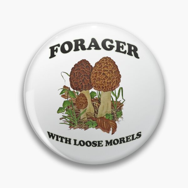 Item preview, Forager With Loose Morels ! designed and sold by thegayfunguy.