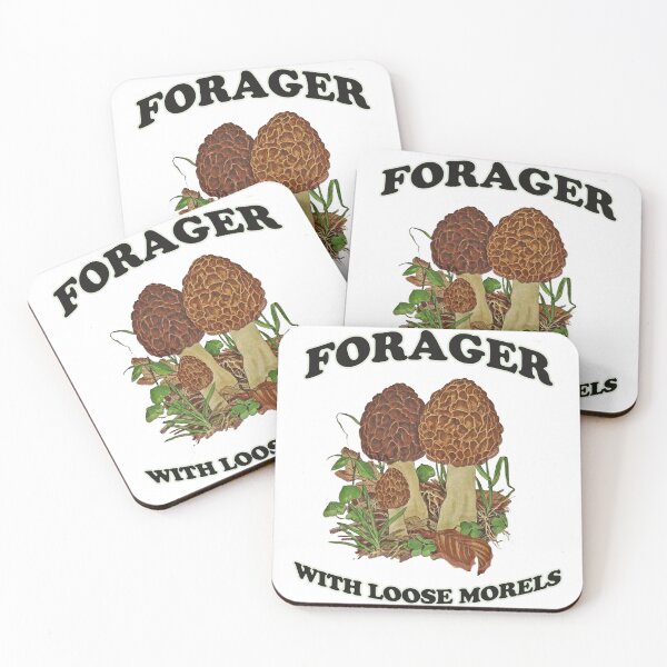 Item preview, Forager With Loose Morels ! designed and sold by thegayfunguy.