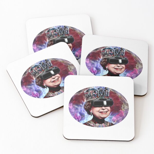 Item preview, Happy Old Red Queen in VR Metaverse designed and sold by Digital-Davinci.