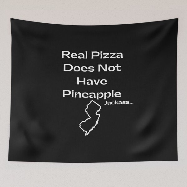 Item preview, Real Jersey Pizza Does Not Have Pineapple designed and sold by JerZWear.