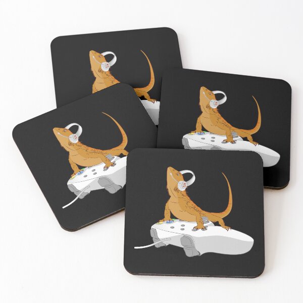 Item preview, Bearded Dragon Playing Video Games Funny Beardie Lover And Gamer designed and sold by BCreative4U.