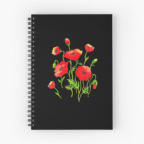 Item preview, playful poppy flowers irina sztukowski transparent designed and sold by pudlikchww.