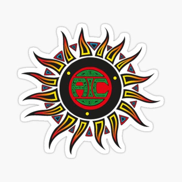 colorful sun Sticker