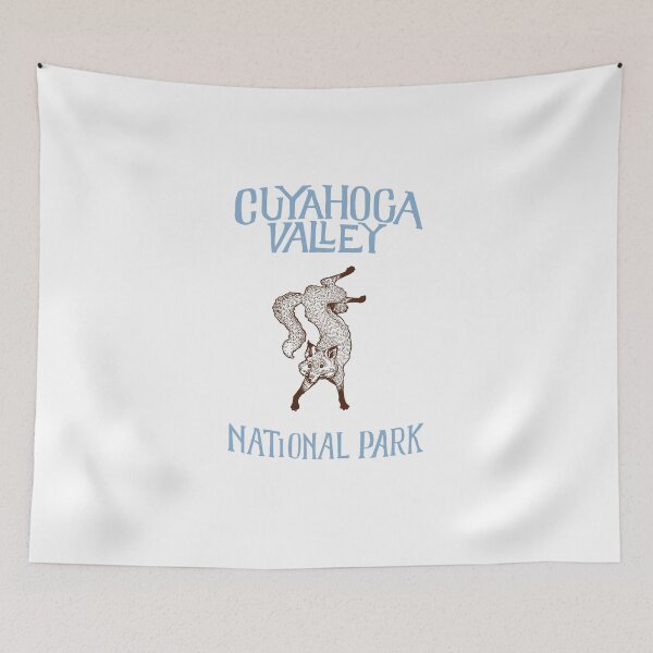 Item preview, Cuyahoga Valley National Park: Falling Fox designed and sold by Caleb Faires.
