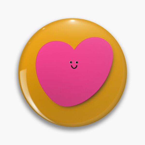 Item preview, Be Still My Beating Heart - Pink and Orange designed and sold by Lisa Barry.