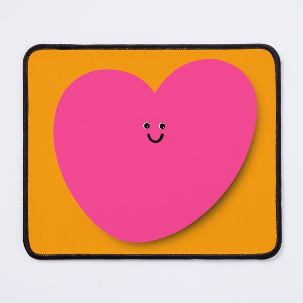 Item preview, Be Still My Beating Heart - Pink and Orange designed and sold by Lisa Barry.