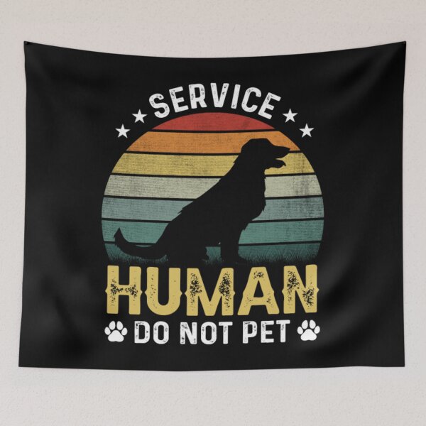 Item preview, Service Human design Do Not Pet Funny Dog Lover designed and sold by denajdcacereu.